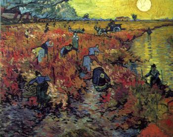 Vincent Van Gogh : The Red Vineyard